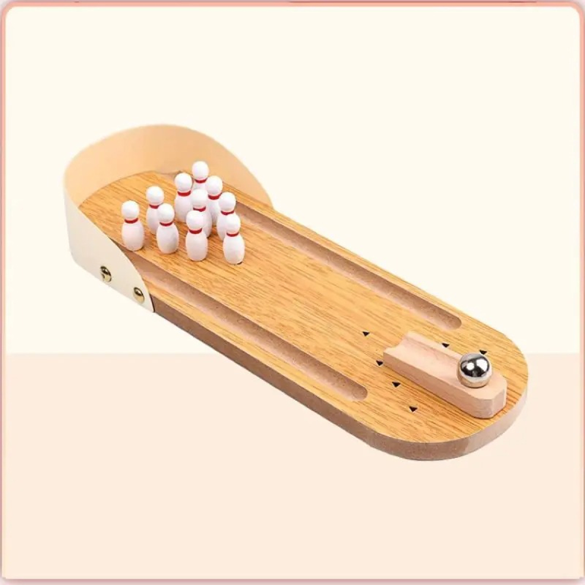 Juego Bowling De Mesa Para Niños Diversión Bolos Juguete - Imagen 6