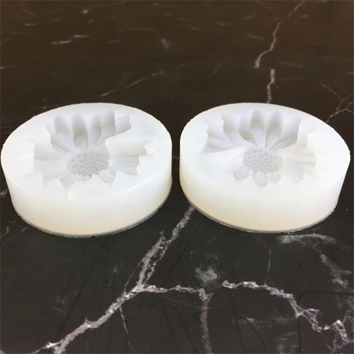 Molde Silicona Flor Margarita Diy Aromaterapia Jabones Velas - Imagen 3