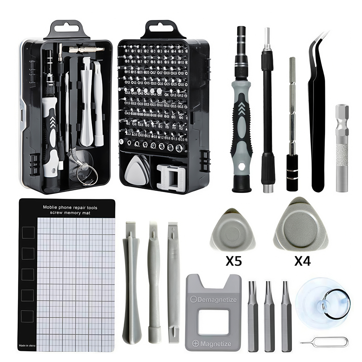 Kit De Destornilladores Magnéticos Para Reparación 122 En 1 - Imagen 3
