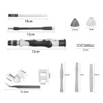 Kit De Destornilladores Magnéticos Para Reparación 122 En 1 - Imagen 2