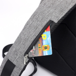 Morral Mochila Antirrobo Cable Usb P/power Bank Anti Robo - Imagen 3