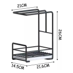 Escurridor 3 En 1 Para Esponjas Repasadores Y Vajillas - Imagen 12