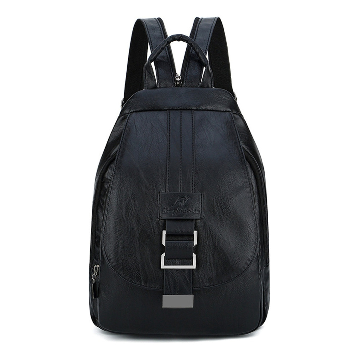 Mochila Cartera Urbana En Cuero Pu Sin Acceso Delantero - Imagen 6