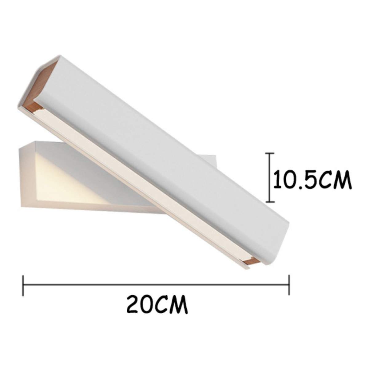 Lampara Rotable Moderna Iluminaria Moderna De Pared - Imagen 6