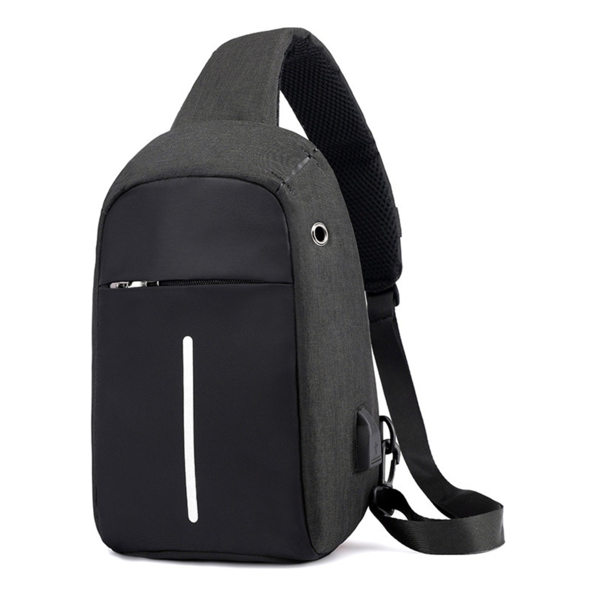 Morral Mochila Antirrobo Cable Usb P/power Bank Anti Robo - Imagen 6