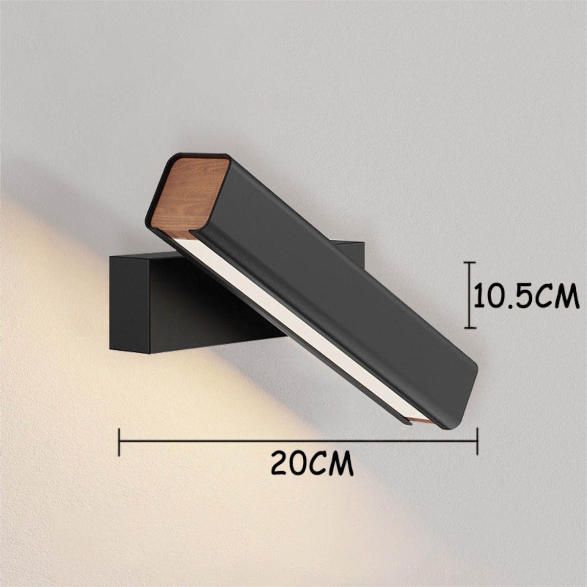 Lampara Rotable Moderna Iluminaria Moderna De Pared - Imagen 13