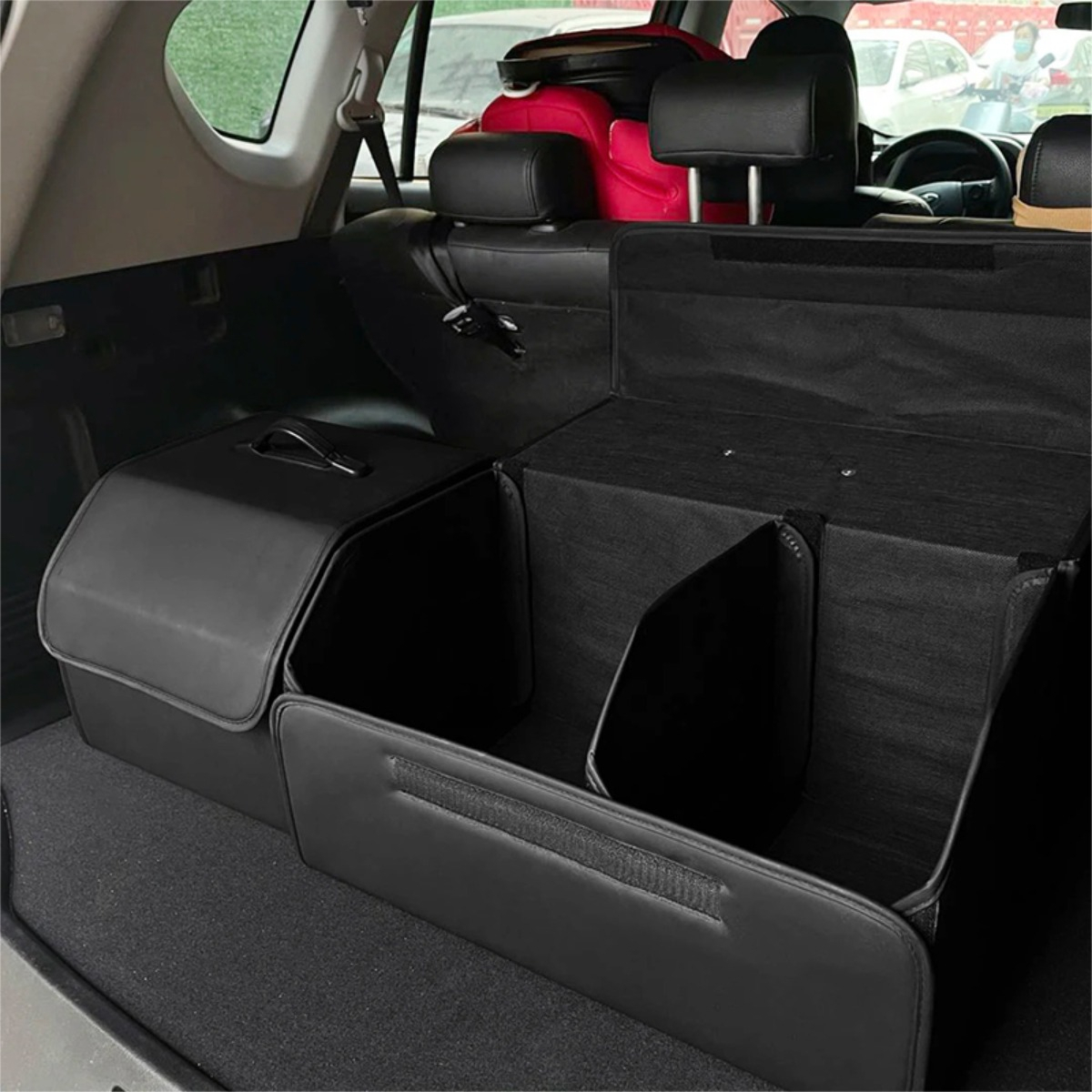 Organizador Para Maletero Valija De Auto Con Tapa - Chico - Imagen 4