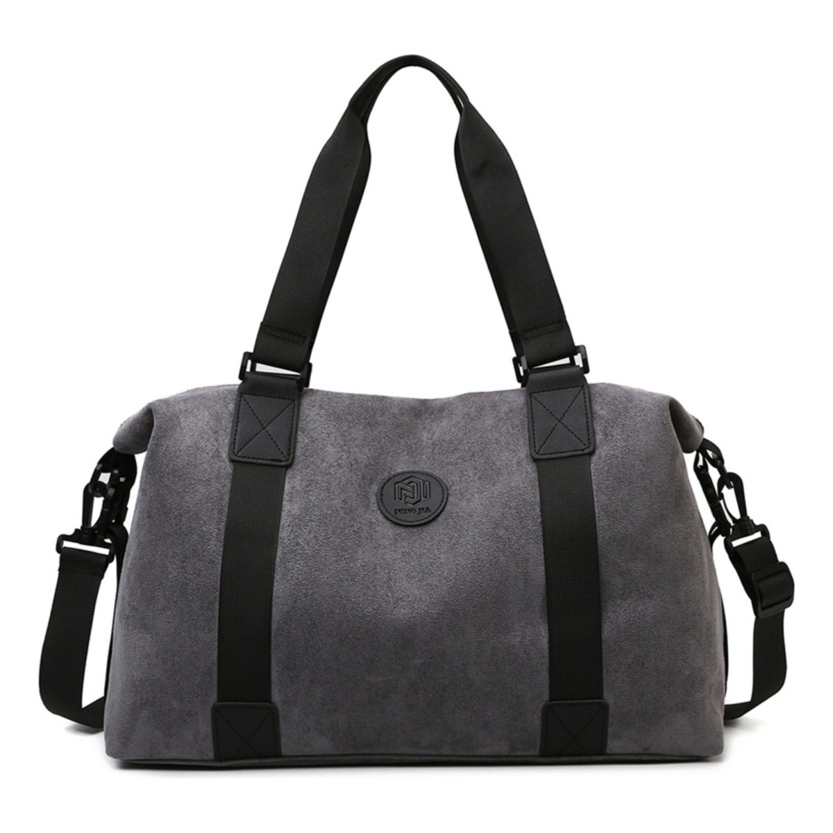 Bolso Urbano Para Viaje Gimnasio Unisex En Nobuck Pu - Imagen 1