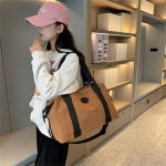 Bolso Urbano Para Viaje Gimnasio Unisex En Nobuck Pu - Imagen 3