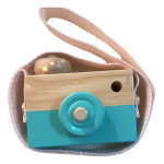 Juguete Infantil Camara De Fotos En Madera C/ Visor Y Correa - Imagen 7