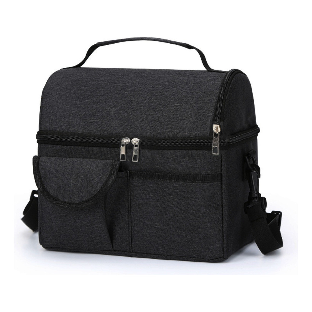 Lunchera Lonchera Bolso Térmico Con Bolsillo Externo - Imagen 7