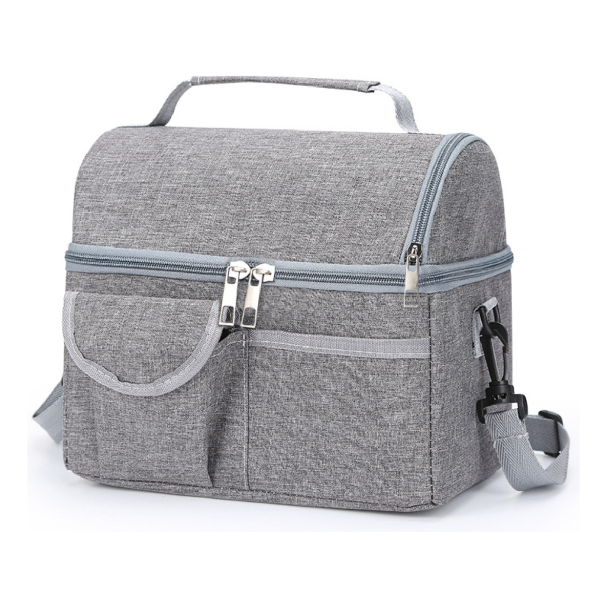 Lunchera Lonchera Bolso Térmico Con Bolsillo Externo - Imagen 1