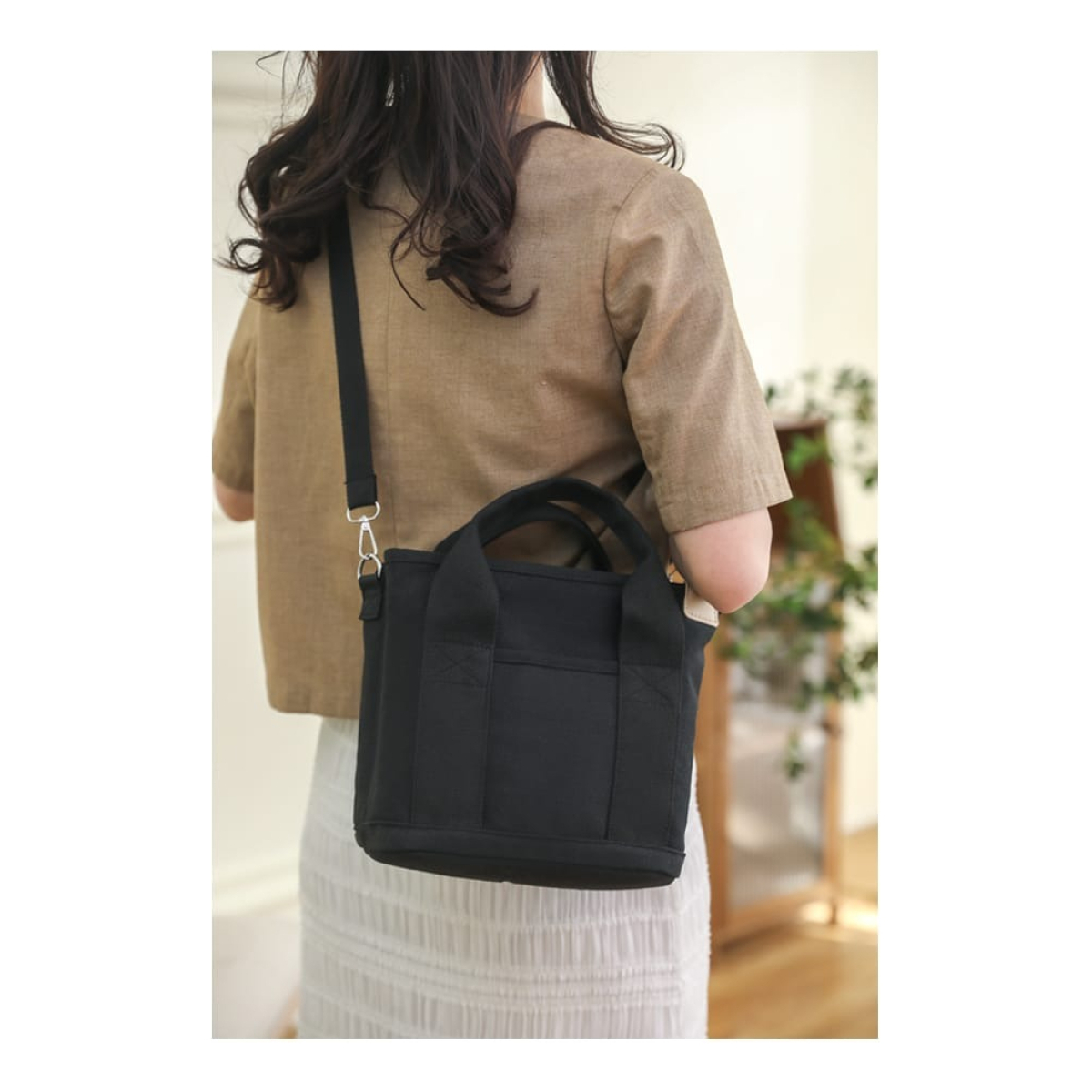 Bolso Tote Bag Cartera Pequeña Asas De Tela Gran Capacidad - Imagen 2