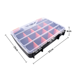 Caja Organizadora 17 Divisiones Para Tornillos Herramientas - Imagen 2