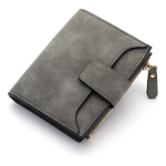 Billetera Tarjetero Unisex Tarjetero Cuero Nobuk Pu