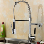 Canilla Cocina Monocomando Flexible Doble Pico Cocina - Imagen 2