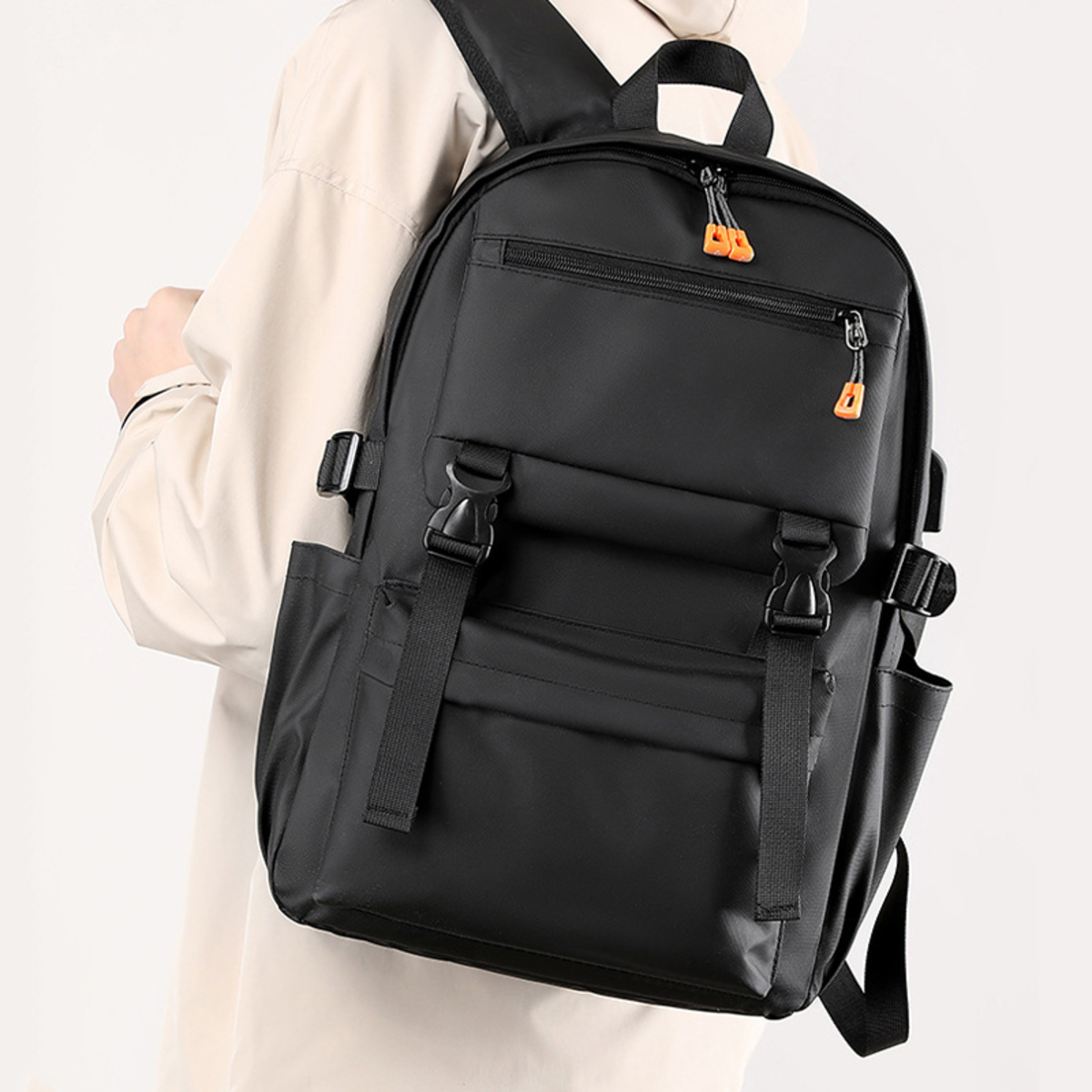 Mochila Escolar Impermeable Unisex Liceo Facultad Viaje - Imagen 6