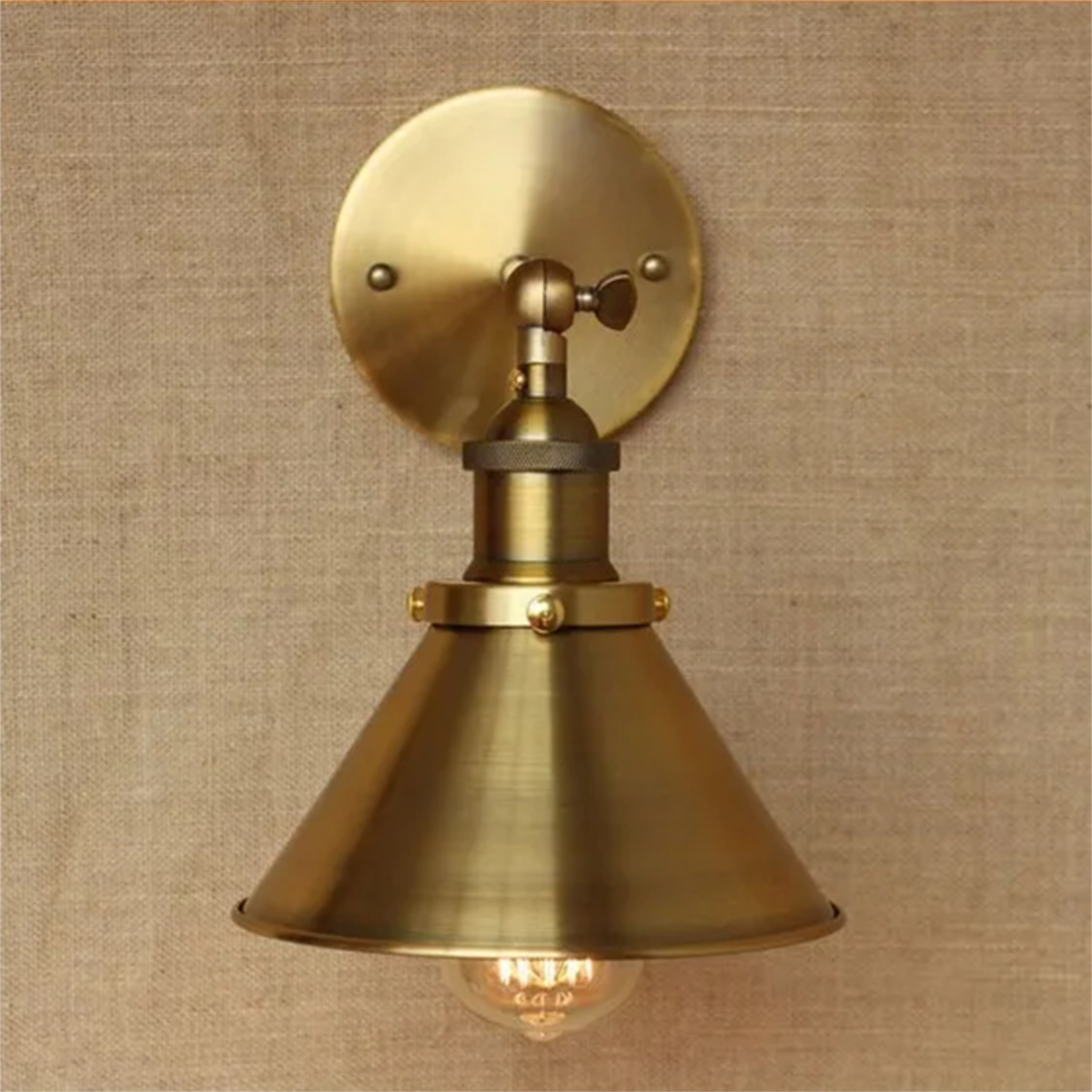 Aplique De Pared Vintage Industrial Lampara Spot Iluminarás - Imagen 8