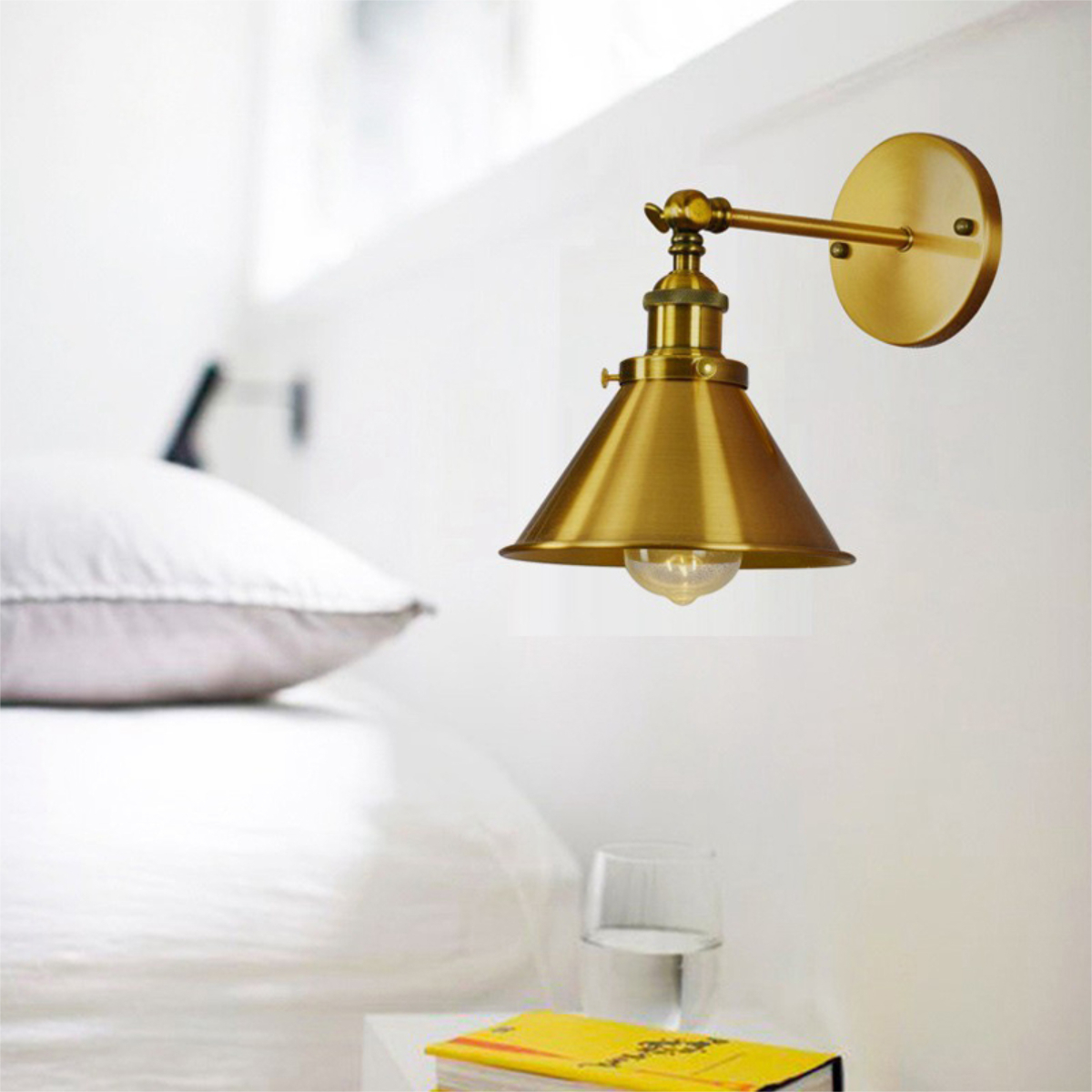 Aplique De Pared Vintage Industrial Lampara Spot Iluminarás - Imagen 7