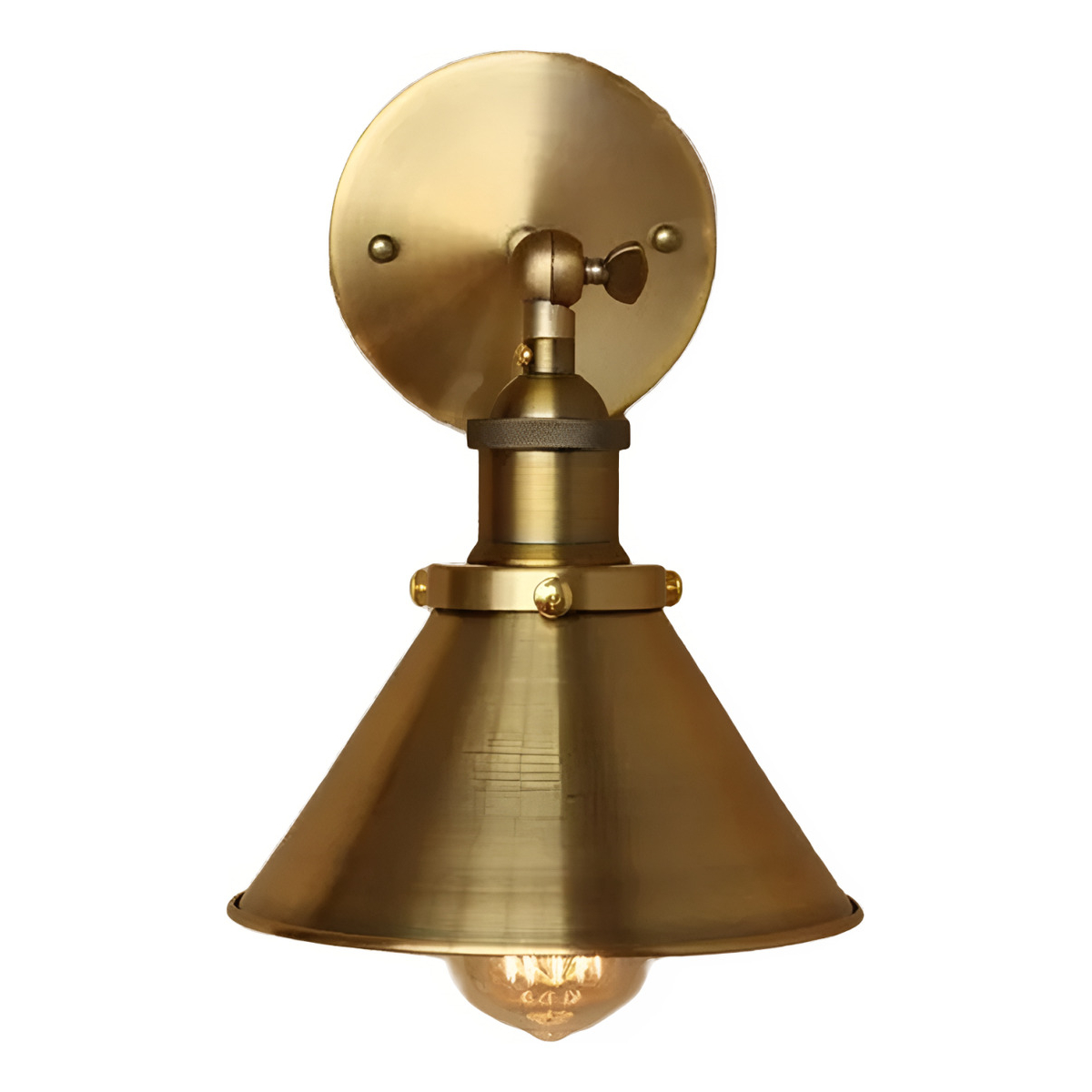 Aplique De Pared Vintage Industrial Lampara Spot Iluminarás - Imagen 2