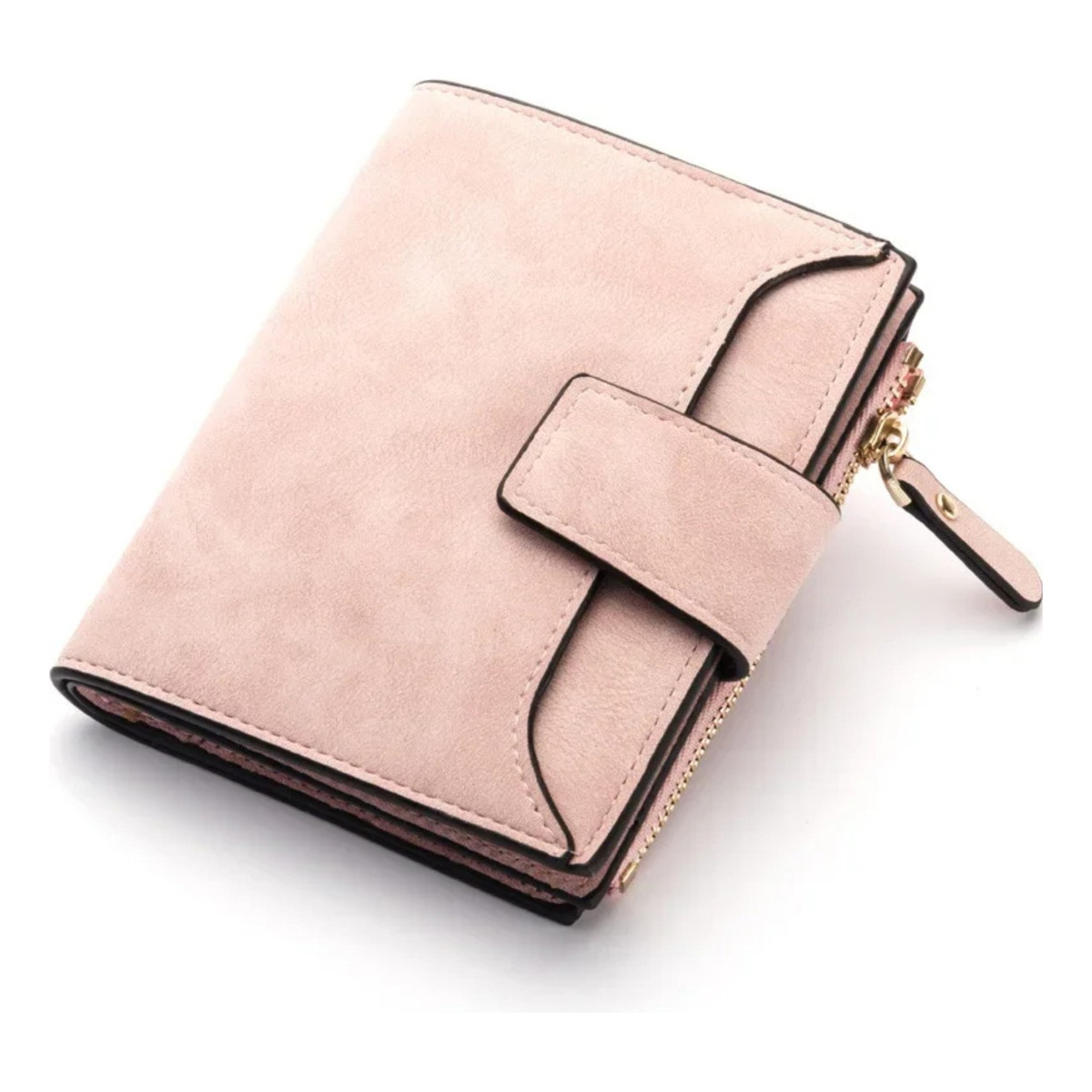 Billetera Tarjetero Unisex Tarjetero Cuero Nobuk Pu - Imagen 15