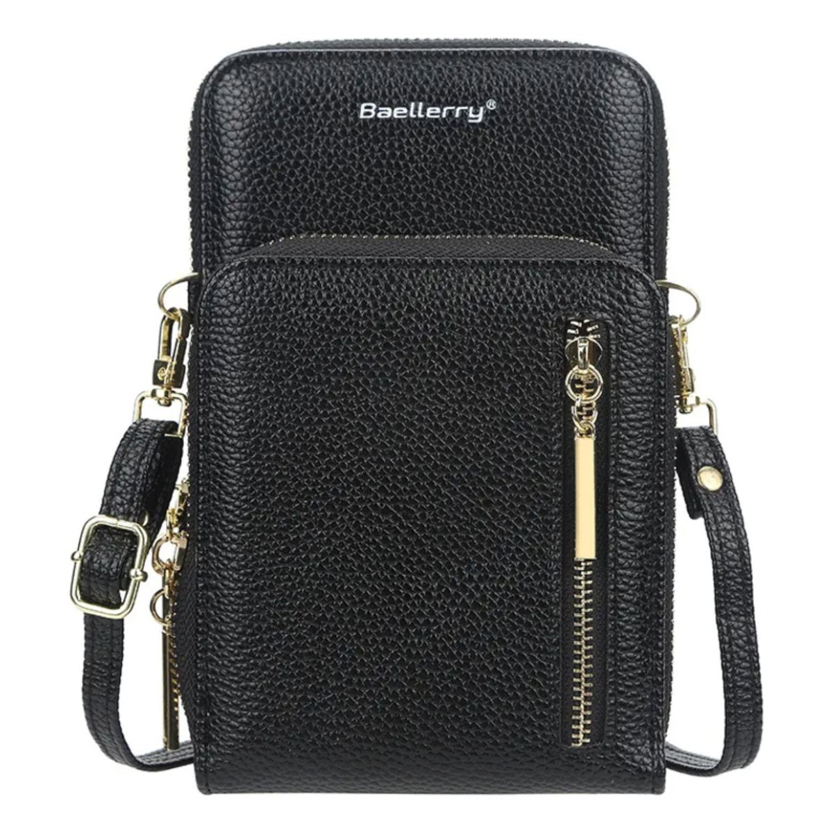 Cartera Portacelular Estilo Bandolera Dama En Cuero Pu - Imagen 4