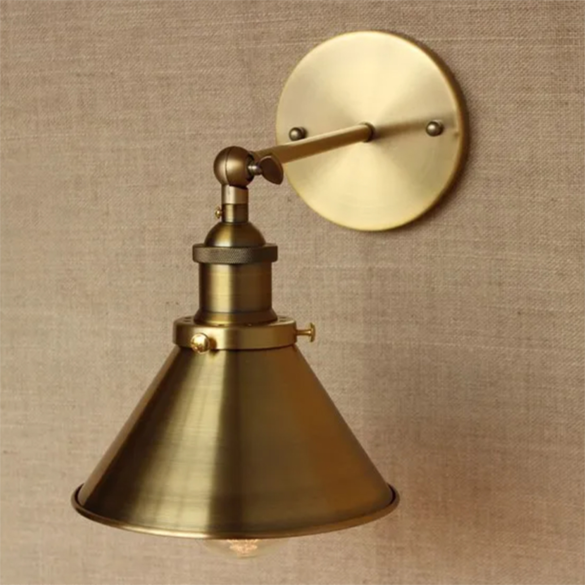 Aplique De Pared Vintage Industrial Lampara Spot Iluminarás - Imagen 5
