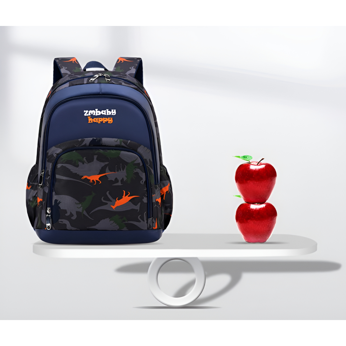 Mochila Escolar Para Niños Varios Bolsillos Gran Capacidad - Imagen 2