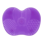 Alfombrilla Siliconada Pad Para Limpiar Brochas Maquillaje - Imagen 15