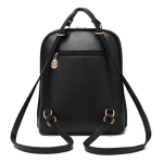 Cartera Mochila Urbana Con Peluche Dama De Cuerina - Imagen 10