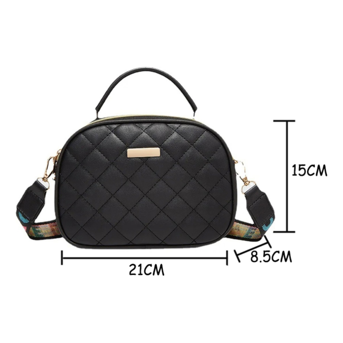 Bandolera Cartera Mano Hombro De Dama Correa Con Diseño Love - Imagen 8