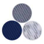 Pack X6 Posavasos Anti Derrame Redondos De Silicona Moderno - Imagen 17