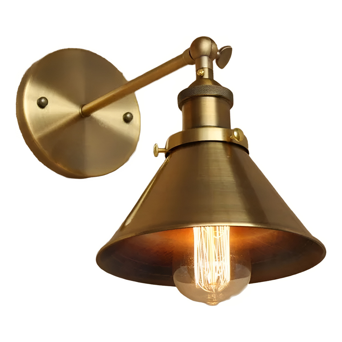 Aplique De Pared Vintage Industrial Lampara Spot Iluminarás - Imagen 1