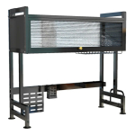 Escurridor De Platos Y Vasos Acero Inoxidable Con Tapa