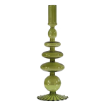Candelabro Portavela De Cristal Alto Decoración - Imagen 13