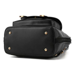 Cartera Mochila Urbana Con Peluche Dama De Cuerina - Imagen 12