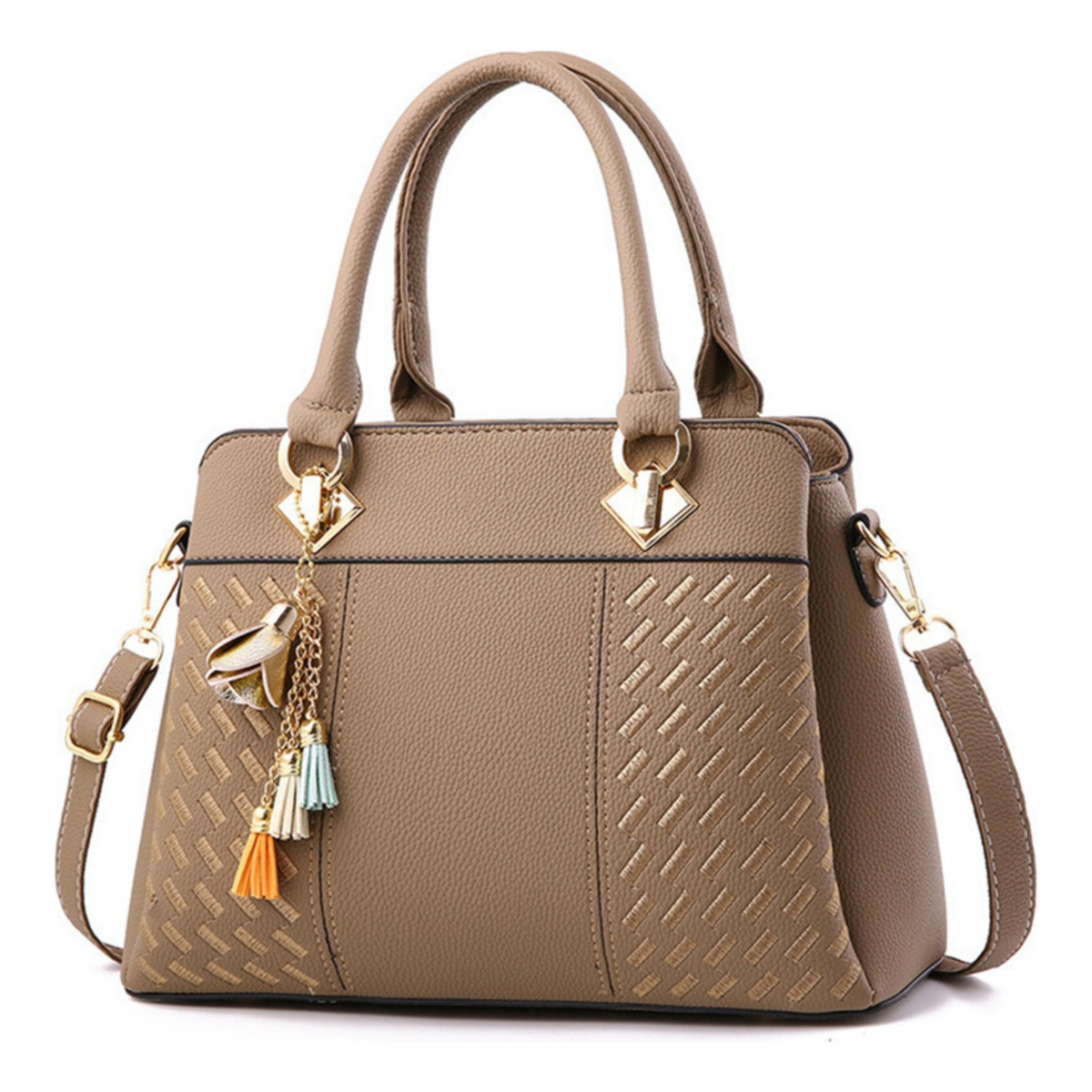 Cartera Moderna Para Dama Trenzada - Imagen 1