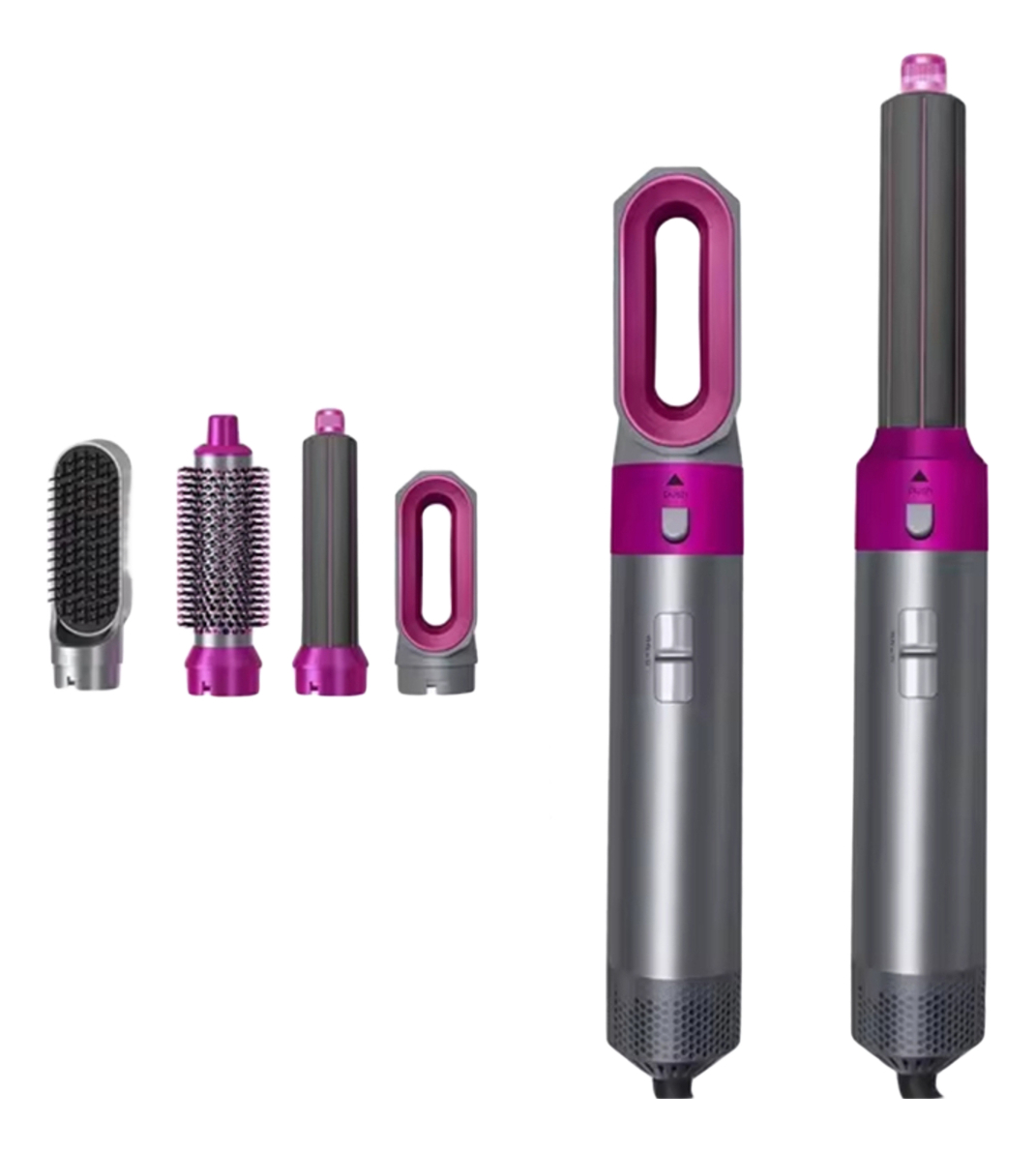 D_917493-MLU78243827104_082024-F.jpg Set Moldeador De Pelo Alisado Rizado Secado Volumen 5 En 1 - Imagen 1