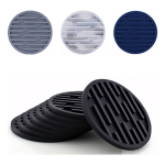 Pack X6 Posavasos Anti Derrame Redondos De Silicona Moderno - Imagen 10