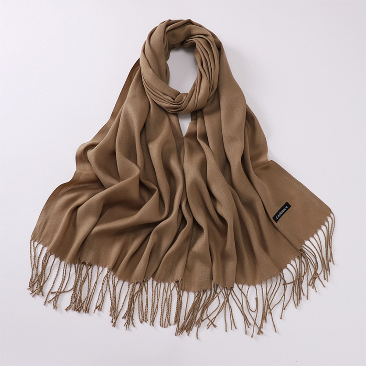 Pashmina Cashmere Chalina Bufanda Ruana Invierno - Imagen 2