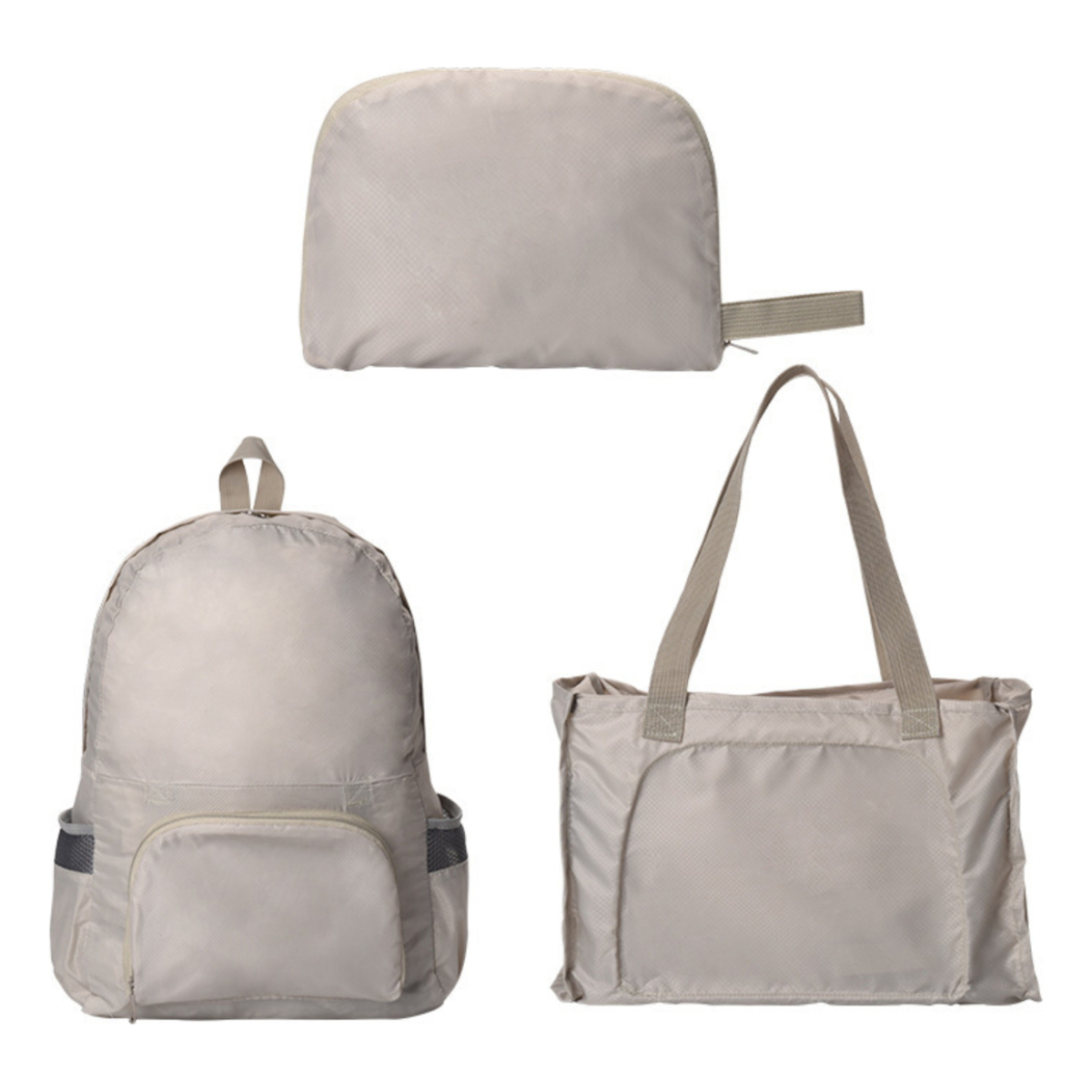 Mochila Bolso Impermeable Plegable 2 En 1 Portátil 25 Litros - Imagen 9