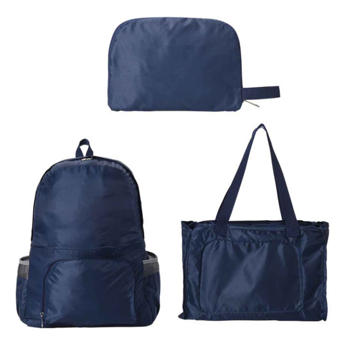 Mochila Bolso Impermeable Plegable 2 En 1 Portátil 25 Litros - Imagen 1