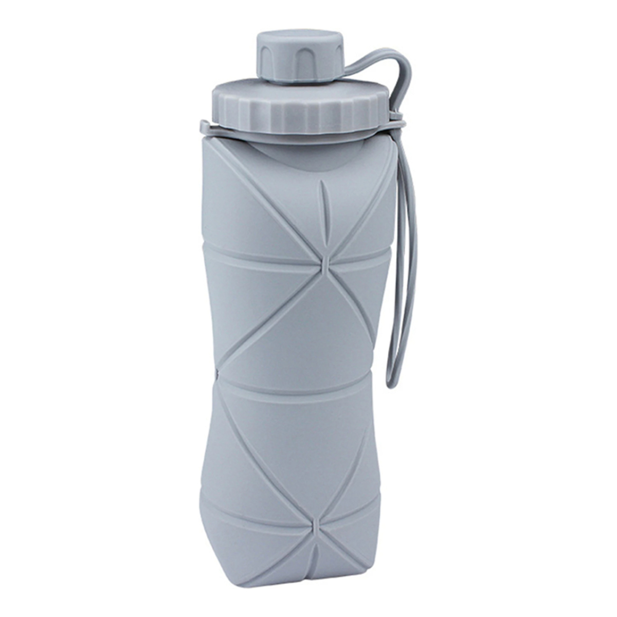 Botella Plegable Deportiva De Silicona Para Deportes Calidad - Imagen 1
