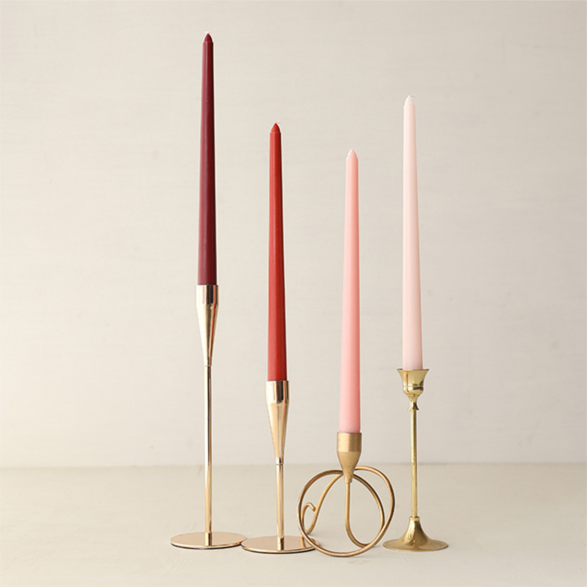 Pack X 4 Velas de Parafina Decoración Degradé - Imagen 7