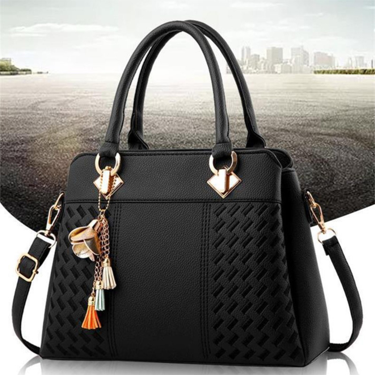 Cartera Moderna Para Dama Trenzada - Imagen 6