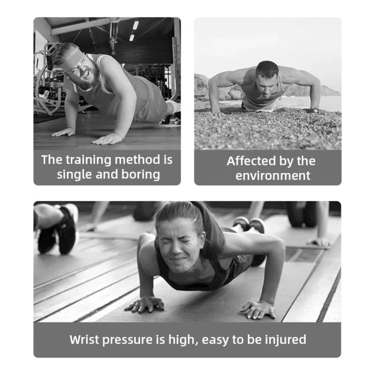 Tabla Flexiones Lagartijas Push Up Press Musculación 9 En 1 - Imagen 5
