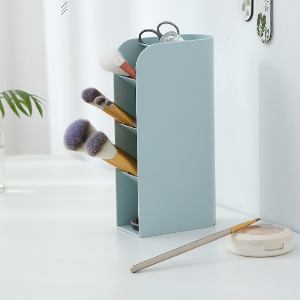 Organizador Vertical De Escritorio Maquillaje Cosméticos - Imagen 10