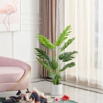 Maceta Nórdica Con Soporte Hierro Moderna Chica - Imagen 15