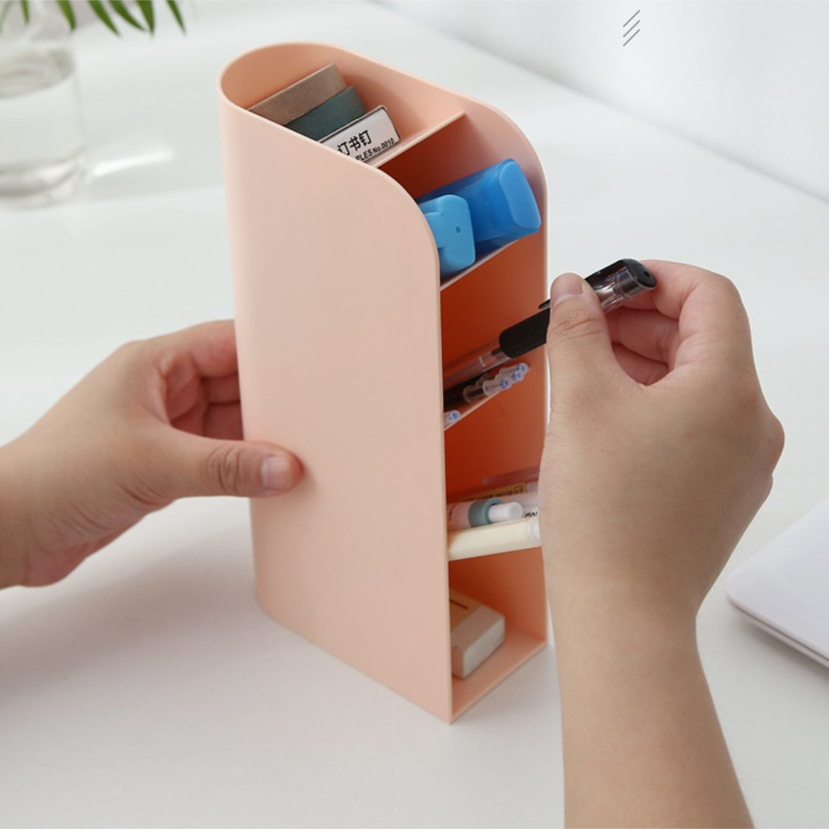 Organizador Vertical De Escritorio Maquillaje Cosméticos - Imagen 6