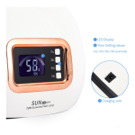Cabina Lampara Secadora De Uñas En Gel Premium Uv Led 72w - Imagen 6